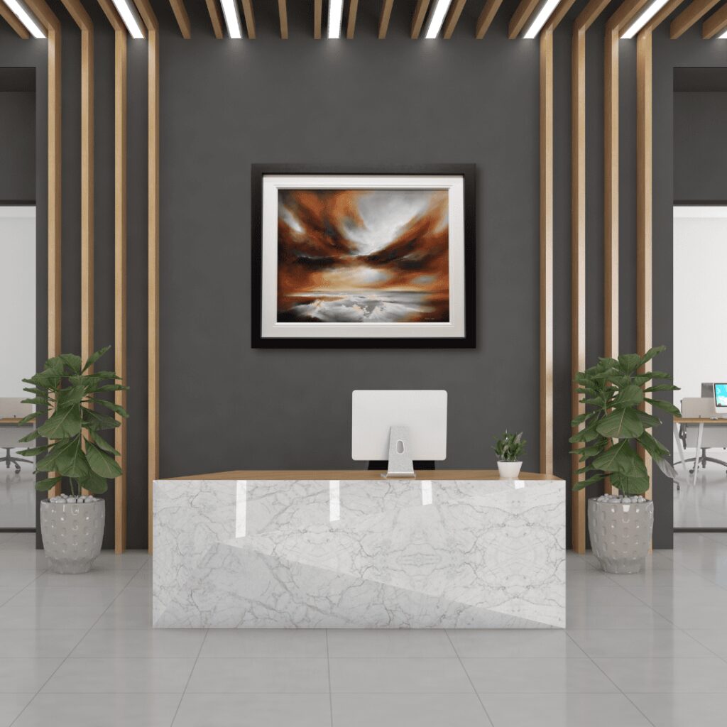 Art Services, Artwork in an office space