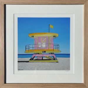 Pink Beach Hut
