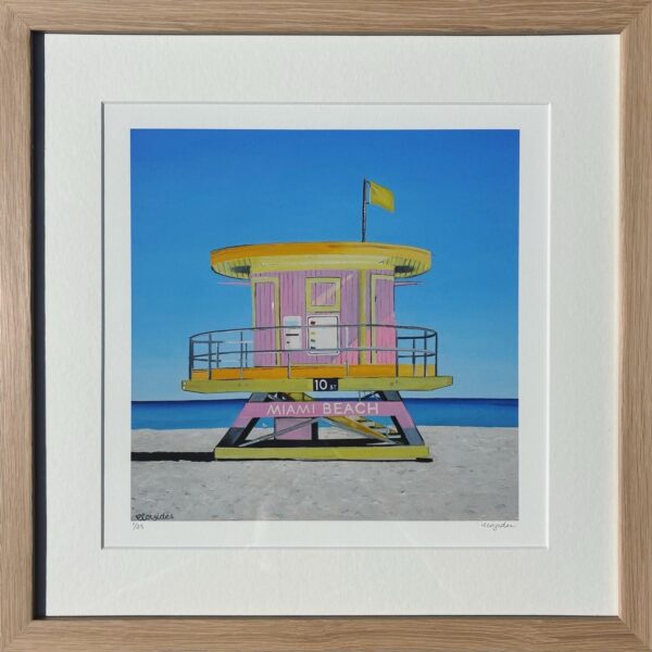 Pink Beach Hut
