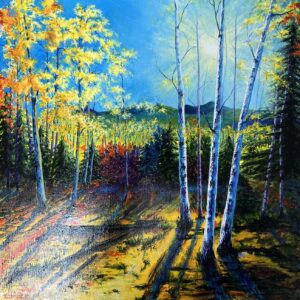 Shining Birches