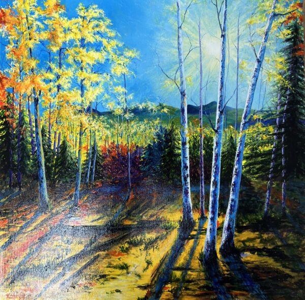 Shining Birches
