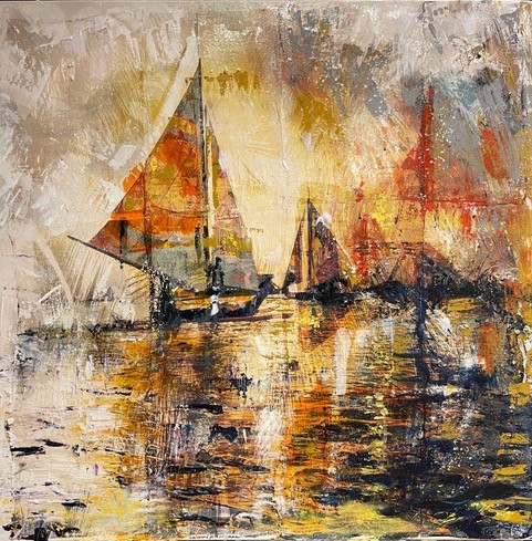 Sails at Sunset