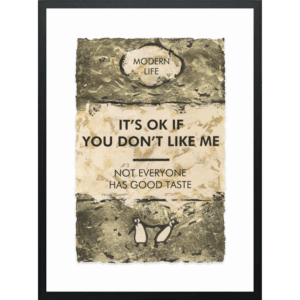 It's OK if you don't like me