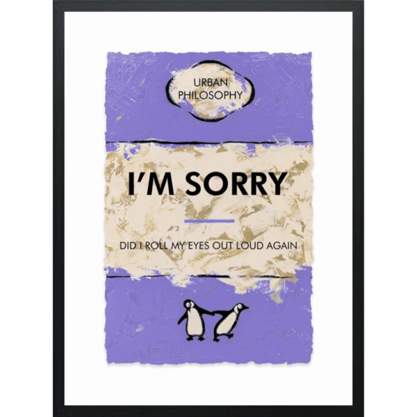I'm Sorry