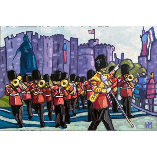 Marching at Windsor