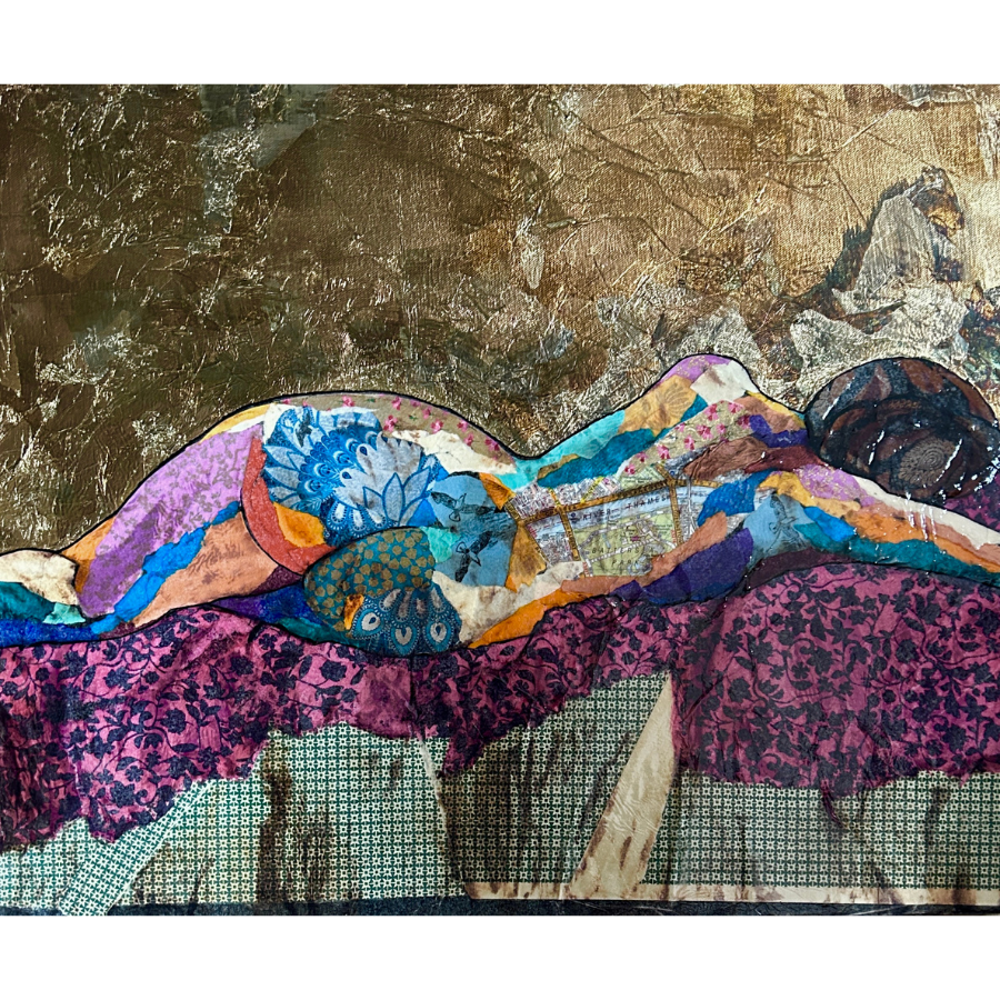 Battersea Life by Nicky Chubb original figuartive art