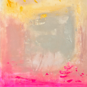 Leigh Ferris, 'Breathing Space' Abstract art acrylic on canvas