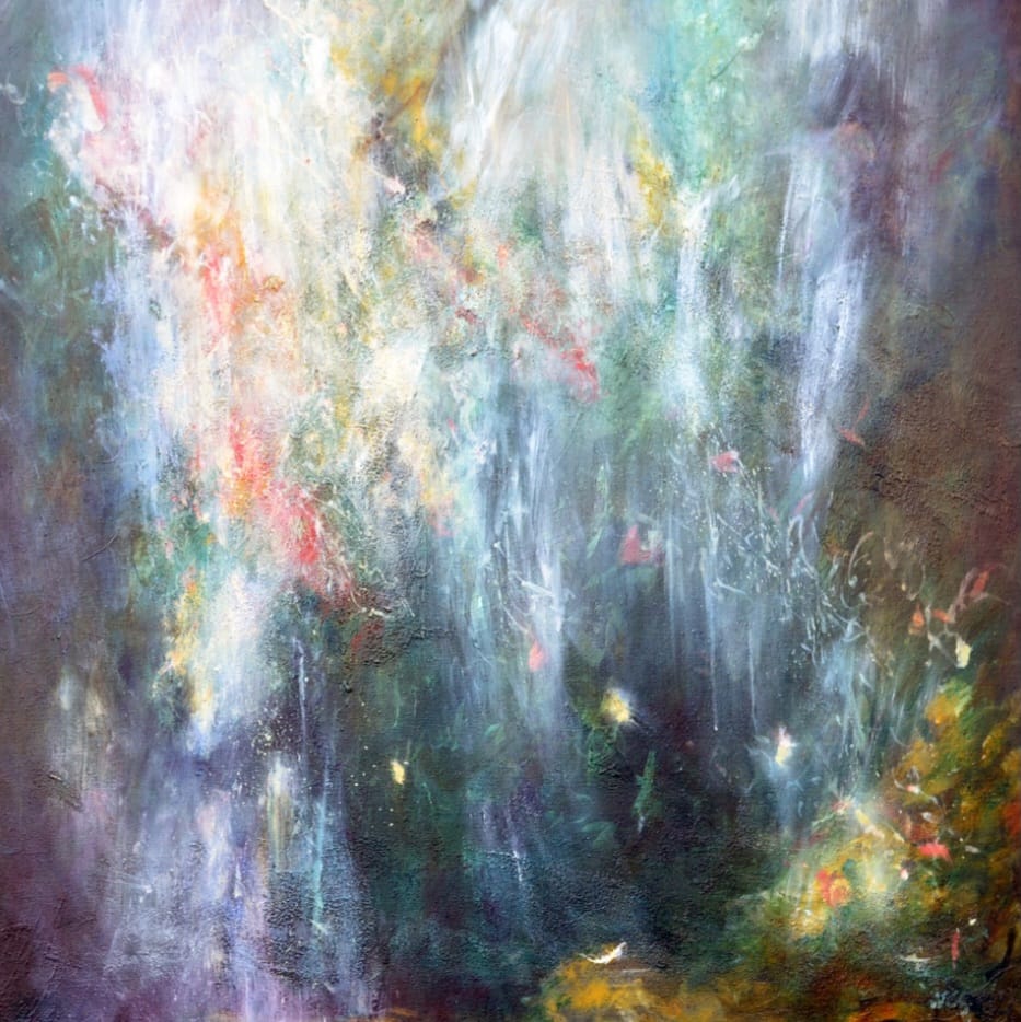 Into Infinity, original oil on canvas by Nigel Smith