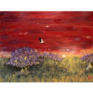 Night Shift, original painting by Amanda Padfield.