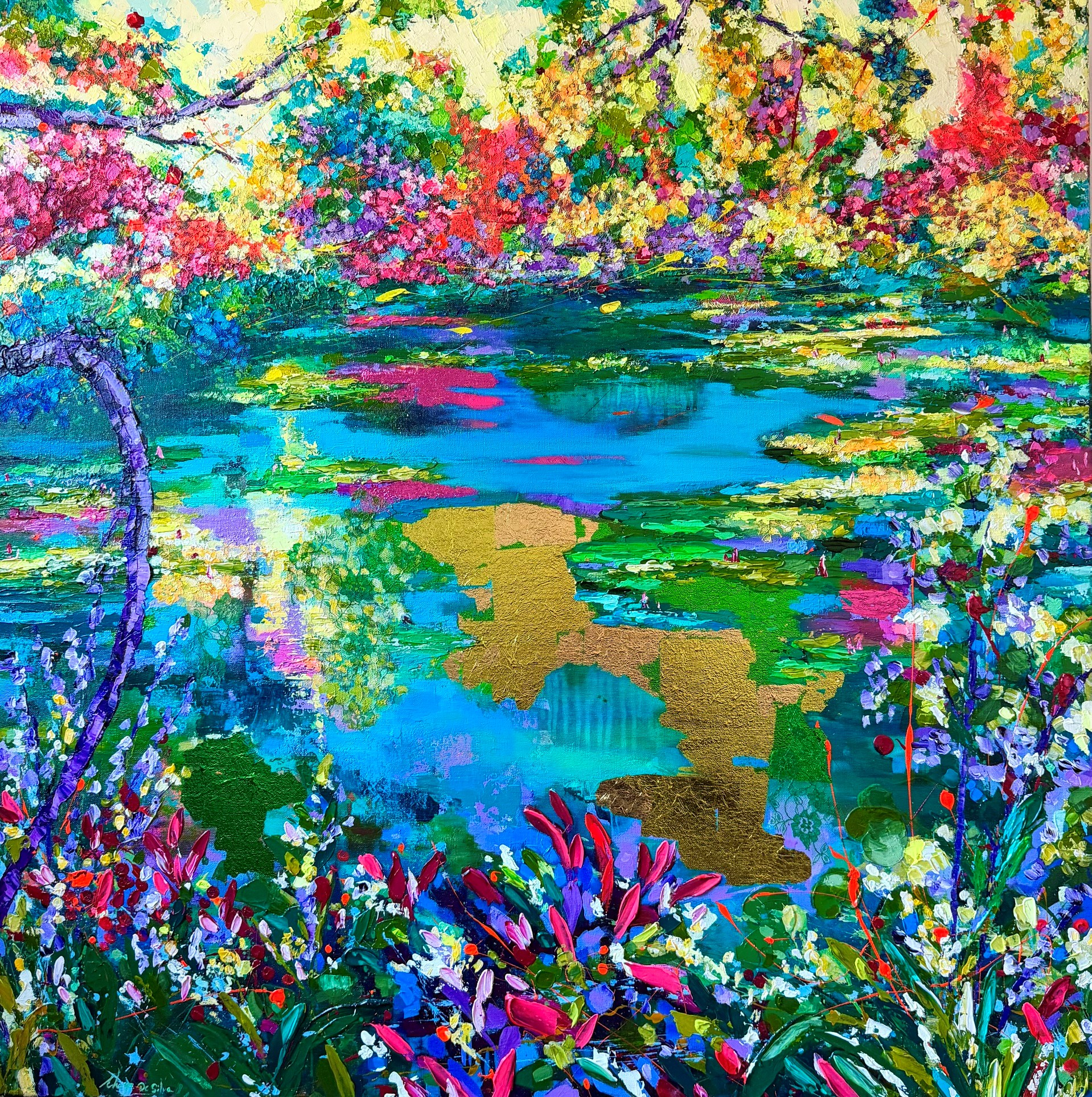 The Golden Hour Lagoon