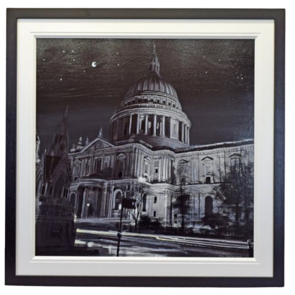 Moonlight on St Paul's